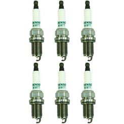 6 x Denso HP Iridium Twin Tip TT Spark Plugs IK16TT