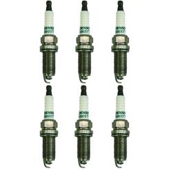 6 x Denso HP Iridium Twin Tip TT Spark Plugs IKBH20TT