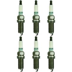 6 x Denso HP Iridium Twin Tip TT Spark Plugs IKH16TT
