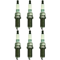 6 x Denso HP Iridium Twin Tip TT Spark Plugs IKH20TT