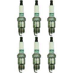 6 x Denso HP Iridium Twin Tip TT Spark Plugs ITF20TT