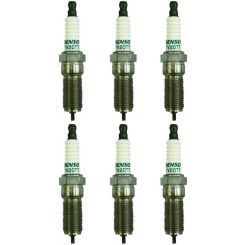 6 x Denso HP Iridium Twin Tip TT Spark Plugs ITV20TT