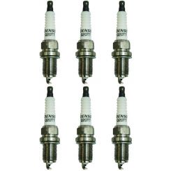 6 x Denso HP Nickel Twin Tip TT Spark Plugs Q20TT