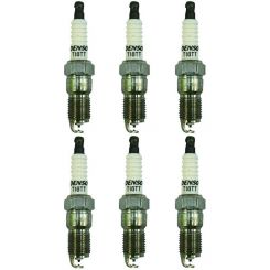 6 x Denso HP Nickel Twin Tip TT Spark Plugs T16TT