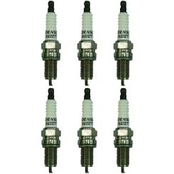 6 x Denso HP Nickel Twin Tip TT Spark Plugs XU22TT
