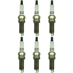 6 x Denso HP Nickel Twin Tip TT Spark Plugs XUH22TT