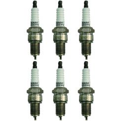 6 x Denso Nickel Spark Plugs W20EX-U