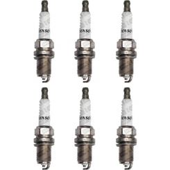 6 x Denso Nickel Spark Plugs K22PR-U