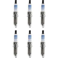 6 x Bosch Spark Plug Double Platinum