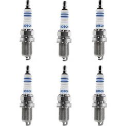 6 x Bosch Spark Plug Nickel