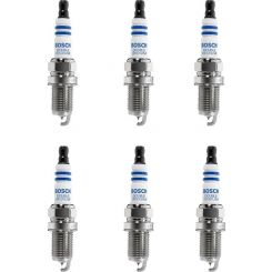 6 x Bosch Spark Plug Double Iridium