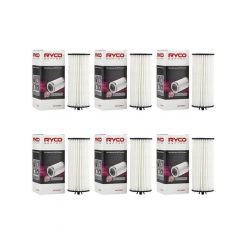 6 x Ryco Syntec Oil Filter R2735PST