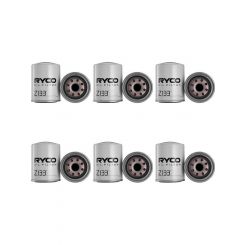 6 x Ryco Oil Filter Z133