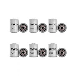 6 x Ryco Oil Filter Z141