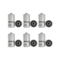 6 x Ryco Oil Filter Z581