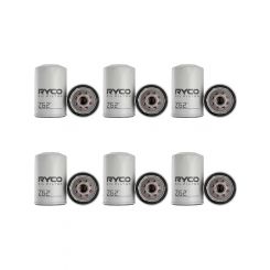 6 x Ryco Oil Filter Z62