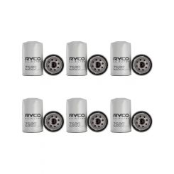 6 x Ryco Oil Filter Z689