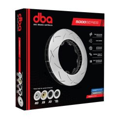 DBA Disc Brake Rotor Ring T3 Slotted 5000 Series (Single) Right 330mm