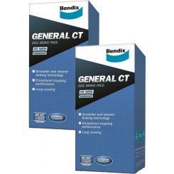 Bendix Front & Rear GCT Brake Pads