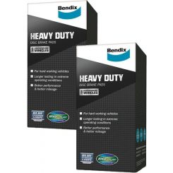 Bendix Front & Rear HD Brake Pads