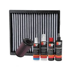 K&N 4WD Filter Service + Recharger Kit