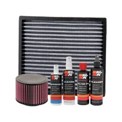K&N 4WD Filter Service + Recharger Kit