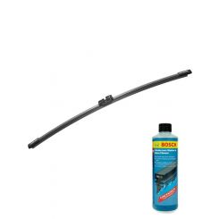 Bosch Rear Wiper Blade 350mm + Windshield Washer Fluid