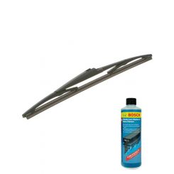 Bosch Rear Wiper Blade 350mm + Windshield Washer Fluid