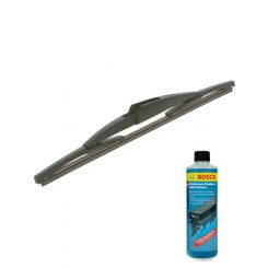 Bosch Rear Wiper Blade 370mm + Windshield Washer Fluid