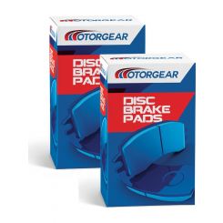 Motorgear Front & Rear Ceramic Brake Pads
