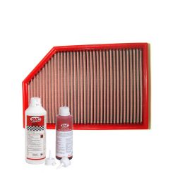 BMC Air Filter FB477/20 + Aerosol Oil & Washing Kit