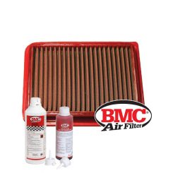 BMC Air Filter FB498/20 + Aerosol Oil & Washing Kit