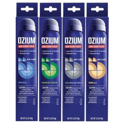 Ozium Air Sanitizer Freshener Bundle Pack 3.5oz 99g