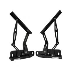 Aeroflow Bonnet Hinge Kit Black For Holden HQ-WB, Torana LH-UC