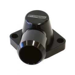 Aeroflow Billet Swivel Thermostat Housing Black For Holden/Chev LS3 AF64-2115BLK