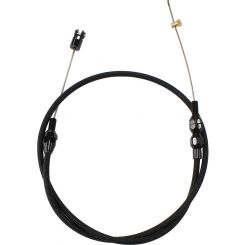 Aeroflow Stainless Steel Throttle Cable 36 Inch Length Black