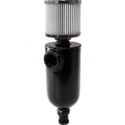 Aeroflow Universal Breather Tank -12ORB Black
