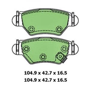 Protex Blue Brake Pads