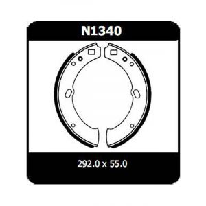 Protex Brake Shoes for Nisan Patrol G60 Front 1973-80
