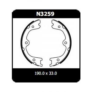 Protex Hand Brake Shoes