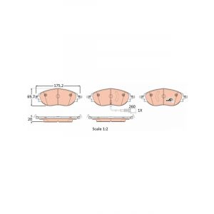 TRW Brake Pads