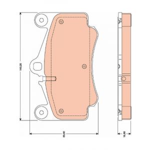 TRW Brake Pads