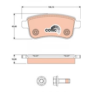 TRW Brake Pads