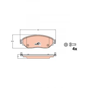 TRW Brake Pads