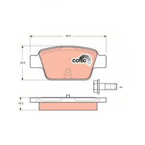 TRW Brake Pads