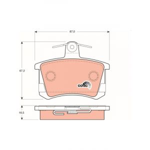 TRW Brake Pads