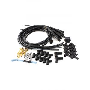 Aeroflow Lead Set Univ Black Multi V8 Str Plug Ends Std & Hei