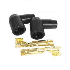 Aeroflow Distributor Boots & Terminals 90 Deg. 2 Boots & 2 Terminâ€¦