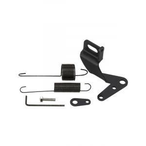 Aeroflow Throttle Cable Bracket And Spring Black