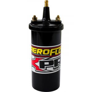 Aeroflow Black Round Male Coil Male Type Terminal